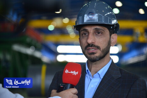 بازدید مدیرعامل شرکت فولاد مبارکه و تعدادی از اعضای هیئت مدیره، معاونین و مدیران این شرکت از کارخانه نوین الکترود اردکان