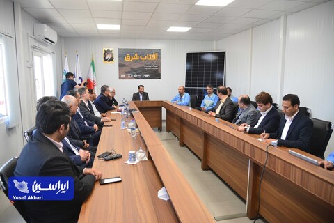 نشست مشترک مدیران ارشد شرکت فولاد مبارکه با مدیران شرکت صناپ