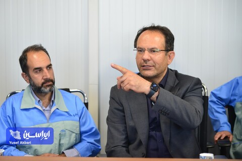 نشست مشترک مدیران ارشد شرکت فولاد مبارکه با مدیران شرکت صناپ