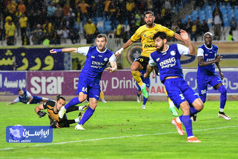 خلاصه بازی سپاهان - استقلال خوزستان/ بدشانسی طلایی‌پوشان
