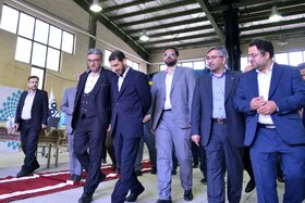 بازدید مدیرعامل و معاونین شرکت فولاد مبارکه از تعدادی شرکت‌های سرمایه پذیر فولاد مبارکه در شهرک علمی تحقیقاتی اصفهان