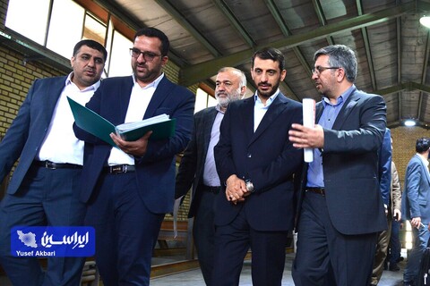 بازدید مدیرعامل و معاونین شرکت فولاد مبارکه از تعدادی شرکت‌های سرمایه پذیر فولاد مبارکه در شهرک علمی تحقیقاتی اصفهان