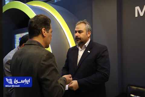 غرفه  شرکت فولاد مبارکه در دومین روز از بیست و هشتمین نمایشگاه بین المللی نفت