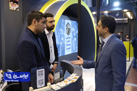 غرفه  شرکت فولاد مبارکه در دومین روز از بیست و هشتمین نمایشگاه بین المللی نفت