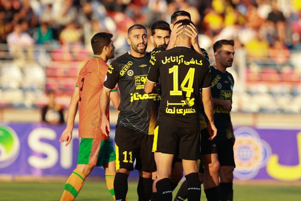 خلاصه بازی مس رفسنجان - سپاهان/ توقف در رفسنجان مقابل اسطوره
