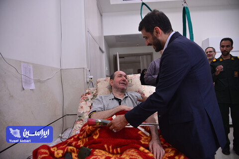 بازدید مدیرعامل فولاد مبارکه از مرکز فرهنگی توانبخشی جانبازان شهید مطهری