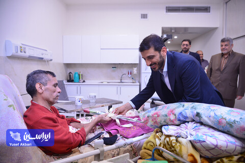 بازدید مدیرعامل فولاد مبارکه از مرکز فرهنگی توانبخشی جانبازان شهید مطهری