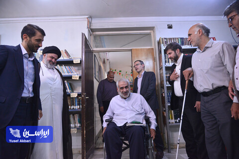 بازدید مدیرعامل فولاد مبارکه از مرکز فرهنگی توانبخشی جانبازان شهید مطهری