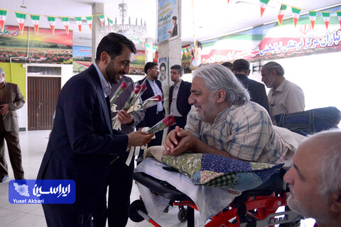 بازدید مدیرعامل فولاد مبارکه از مرکز فرهنگی توانبخشی جانبازان شهید مطهری