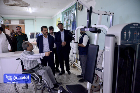 بازدید مدیرعامل فولاد مبارکه از مرکز فرهنگی توانبخشی جانبازان شهید مطهری