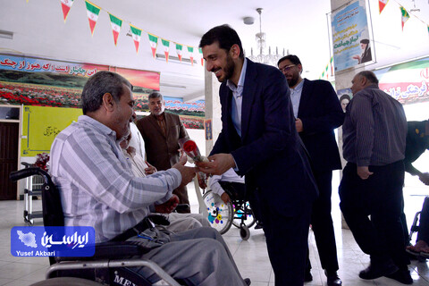 بازدید مدیرعامل فولاد مبارکه از مرکز فرهنگی توانبخشی جانبازان شهید مطهری