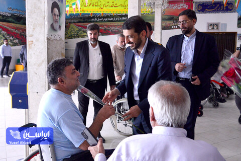 بازدید مدیرعامل فولاد مبارکه از مرکز فرهنگی توانبخشی جانبازان شهید مطهری