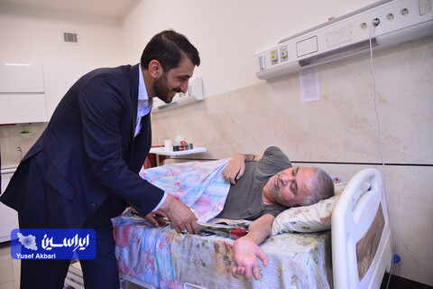 بازدید مدیرعامل فولاد مبارکه از مرکز فرهنگی توانبخشی جانبازان شهید مطهری