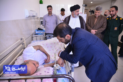 بازدید مدیرعامل فولاد مبارکه از مرکز فرهنگی توانبخشی جانبازان شهید مطهری