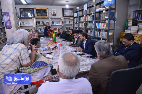 بازدید مدیرعامل فولاد مبارکه از مرکز فرهنگی توانبخشی جانبازان شهید مطهری