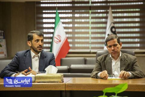 نشست مشترک مدیرعامل شرکت فولاد مبارکه و مدیرعامل شرکت مپنا