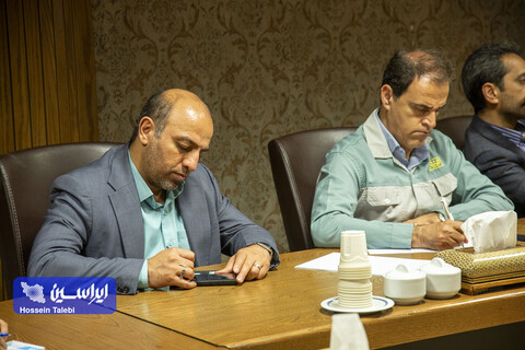 نشست مشترک مدیرعامل شرکت فولاد مبارکه و مدیرعامل شرکت مپنا