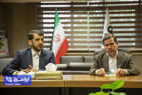 نشست مشترک مدیرعامل شرکت فولاد مبارکه و مدیرعامل شرکت مپنا