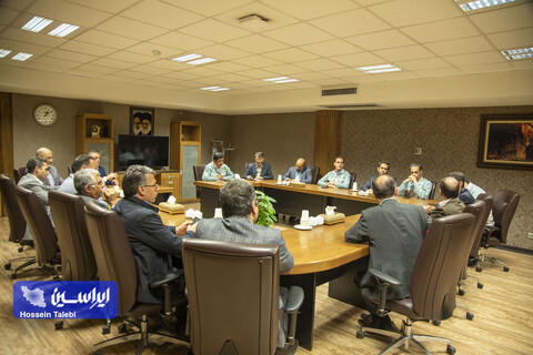 نشست مشترک مدیرعامل شرکت فولاد مبارکه و مدیرعامل شرکت مپنا