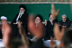 تصاویری از حجتالاسلام والمسلمین شهید سیدابراهیم رئیسی در کنار رهبر انقلاب اسلامی