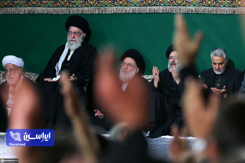 تصاویری از حجت‌الاسلام والمسلمین شهید سیدابراهیم رئیسی در کنار رهبر انقلاب اسلامی