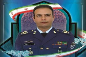 پیکر شهید محسن دریانوش در پایگاه هشتم شکاری اصفهان تشییع شد