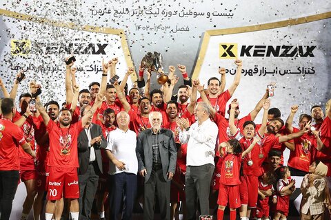 جشن قهرمانی پرسپولیس در لیگ برتر