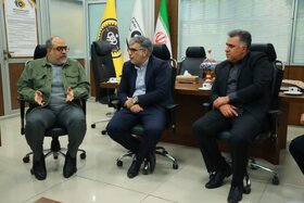 رئیس هیأت فوتبال اصفهان با مدیرعامل باشگاه سپاهان دیدار کرد