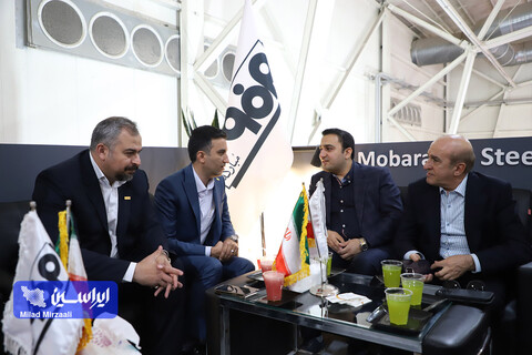 غرفه فولاد مبارکه در دومین روز از سی و یکمین نمایشگاه بین المللی ایران آگروفود