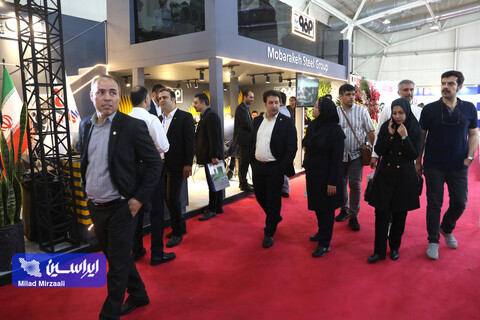 غرفه فولاد مبارکه در سومین روز از سی و یکیمن نمایشگاه بین المللی ایران آگروفود