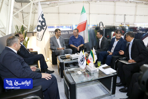 غرفه فولاد مبارکه در سومین روز از سی و یکیمن نمایشگاه بین المللی ایران آگروفود