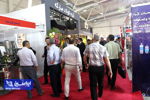غرفه فولاد مبارکه در سومین روز از سی و یکیمن نمایشگاه بین المللی ایران آگروفود