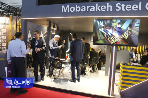 غرفه فولاد مبارکه در سومین روز از سی و یکیمن نمایشگاه بین المللی ایران آگروفود