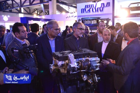 آیین افتتاحیه نوزدهمین نمایشگاه بین‌المللی قطعات، لوازم و مجموعه‌های خودرو تهران
