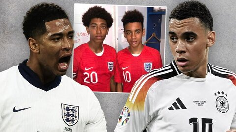 از برادری تا رقابت؛ دو ستارهای که میخواهند جانشین مسی و رونالدو شوند جود بلینگام - جمال موسیالا