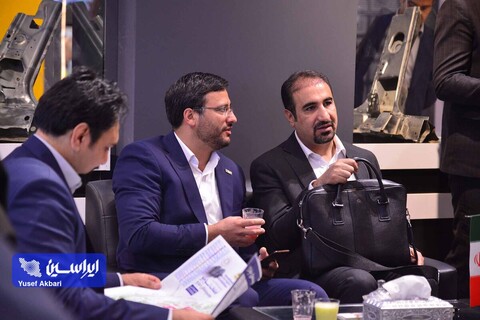 غرفه فولاد مبارکه در دومین روز از نوزدهمین نمایشگاه قطعات، لوازم و مجموعه های خودرو تهران
