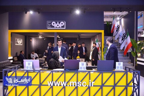 غرفه فولاد مبارکه در دومین روز از نوزدهمین نمایشگاه قطعات، لوازم و مجموعه های خودرو تهران