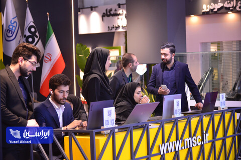 غرفه فولاد مبارکه در سومین روز از نوزدهمین نمایشگاه قطعات، لوازم و مجموعه‌های خودرو تهران