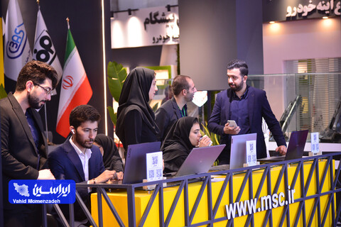 غرفه فولاد مبارکه در سومین روز از نوزدهمین نمایشگاه قطعات، لوازم و مجموعه‌های خودرو تهران