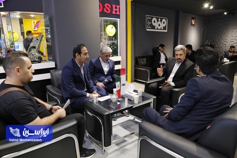 غرفه فولاد مبارکه در سومین روز از نوزدهمین نمایشگاه قطعات، لوازم و مجموعه‌های خودرو تهران