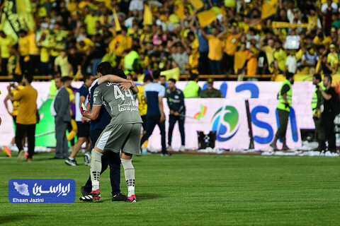 جشن قهرمانی سپاهان در جام حذفی ایران 1403-1402