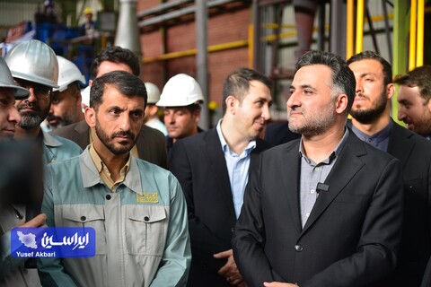 بازدید معاون علمی رئیس جمهور از شرکت فولاد مبارکه و افتتاح و کلنگ زنی دو پروژه در این شرکت
