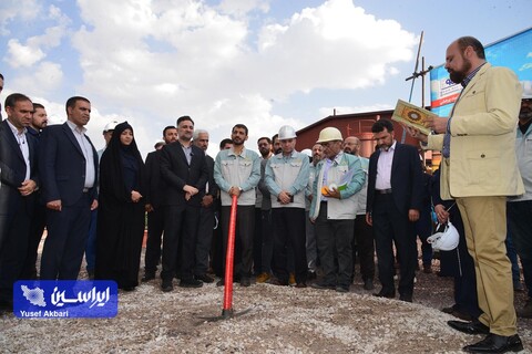 بازدید معاون علمی رئیس جمهور از شرکت فولاد مبارکه و افتتاح و کلنگ زنی دو پروژه در این شرکت