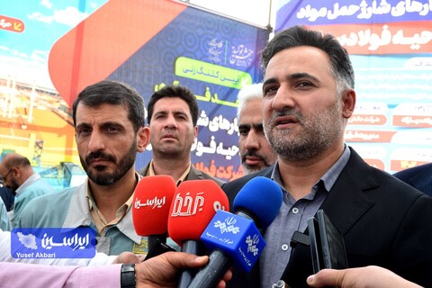 بازدید معاون علمی رئیس جمهور از شرکت فولاد مبارکه و افتتاح و کلنگ زنی دو پروژه در این شرکت
