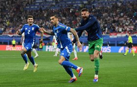 ایتالیا در دقیقه آخر به رده دوم بازگشت