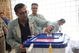 برگزاری انتخابات ریاست جمهوری در ناحیه نورد گرم شرکت فولاد مبارکه