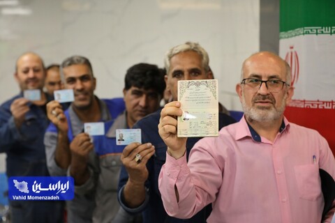 برگزاری انتخابات ریاست جمهوری در ناحیه فولادسازی شرکت فولاد مبارکه