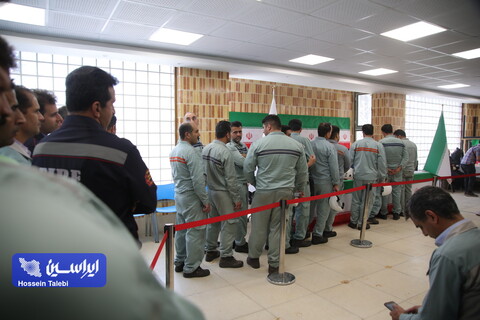 برگزاری انتخابات ریاست جمهوری در ناحیه نورد گرم شرکت فولاد مبارکه