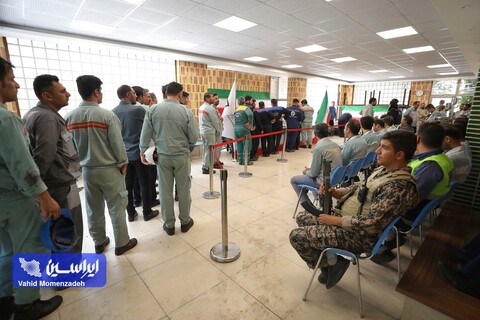برگزاری انتخابات ریاست جمهوری در ناحیه نورد گرم شرکت فولاد مبارکه
