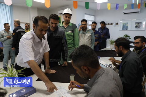 برگزاری انتخابات ریاست جمهوری در مجتمع فولاد سبای فولاد مبارکه